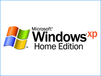 The Microsoft Windows XP Home Edition logo